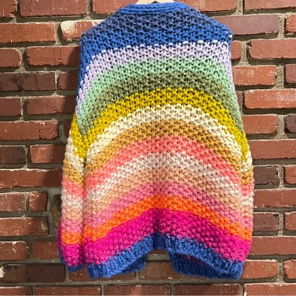 Anthropologie Colorful Knit Cardigan - Picture 3 of 13